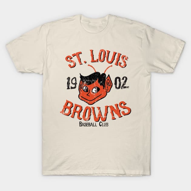 St. Louis Browns T-Shirt by MindsparkCreative